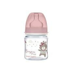 Laia kaelaga pudel Canpol Easystart Bonjour Paris, roosa, 120ml