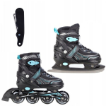 Reguleeritavad uisud Croxer Optima 683435, 39-42, must, 39-42
