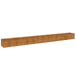 vidaXL taimekast, 482 x 50 x 36 cm, Corten-teras