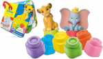 Beebiklotsid raamatuga Clementoni Clemmy Disney, 8-osaline
