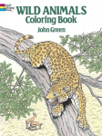 Wild Animals Colouring Book illustrated edition