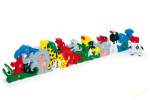 Puzzle Loomad Puit - LEGLER - T&auml;hed ja numbrid - 58 x 11 cm - 12 t&uuml;kki