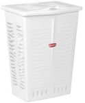 BranQ pesukorv Zebra 42l, valge