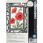 Tikkimiskomplekt DIMENSIONS "Blooming Poppies" 65064