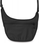 Riiete all kantav peidetud rahakott Pacsafe Coversafe S80 RFID kaitsega varguste eest, must v&auml;rv.