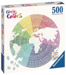 Pusle Ravensburger V&auml;rviratas, 500 tk