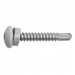 Fassaadiplaadikruvi puur tihendiga 4,8x32 RR20 valge, (100/tk karp)