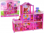 Nukumaja Villa Lean Toys, 129 o, roosa