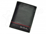 Rahakott meestele Pierre Cardin SAHARA TILAK15 326, must/punane, Juoda + raudona