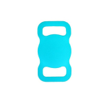 Silikoonist "Airtag" hoidik helendab pimedas, sinine