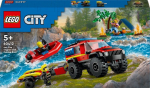 LEGO City 4X4 Tulet&otilde;rjeauto koos p&auml;&auml;stepaadiga