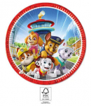 &Uuml;hekordsed papptaldrikud Paw Patrol Rescue Heroes, 8 tk