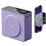 Mini juhtmevaba magnetiline akupank LCD-ekraaniga 20000 mAh Livman Q7 (power bank)