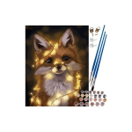 Maalimine numbrite j&auml;rgi Maaleo 40x50cm "rebane" 22782