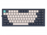 Klaviatuur Dark Project KD83A Ivory / Navy Blue - RGB ANSI (ENG)
