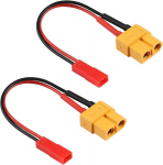 Laadimisadapteri kaablikomplekt XT60 Female to JST Male, 22AWG