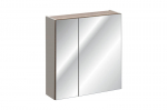 Peegliga vannitoakapp Comad Santa Fe Taupe 84-60-A-2D, hall
