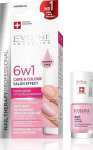 K&uuml;&uuml;netugevdaja Eveline Nail Therapy Professional 6in1 Shimmer Pink, 5 ml