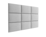 Pehmendatud paneel Ravio 2239, 50x50 cm, hall