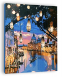 Maalimine numbrite j&auml;rgi Winder Arts "Veneetsia", 40x50cm