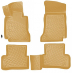Auto kummimatid beige 3D RIZLINE MB C W205 (2014-2021)