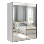 Riidekapp BRW Tetrix 153, valge