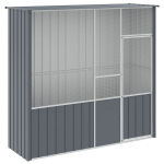 vidaXL linnupuur, antratsiithall, 215x78x200 cm, tsingitud teras
