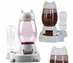 Automaatne vee- ja toiduautomaat kassidele ja koertele Korbi