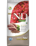 Farmina N&D Quinoa Neutered kuivtoit kassidele pardi, brokoli ja spargliga, 5 kg