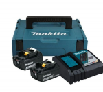 MAKITA POWER KIT 18V (BL1830Bx2+DC18RC) MAKPAC
