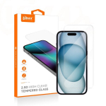 Vmax karastatud klaas 2,5D normaalne l&auml;bipaistev klaas iPhone 15 Pro Max 6,7 jaoks