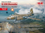 Liimitav mudel ICM 48320 WWII American Bomber B-26B Marauder 1/48
