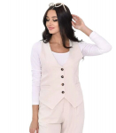 Abito Moda naiste vest 225220 02, beež