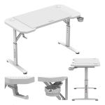 Huzaro Hero 2.6 white m&auml;ngurilaud 120 cm &ndash; valge, Carbon-kate, ergonoomiline