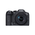 Canon EOS R7 - Digital camera - mirrorless - 32.5 MP - 4K / 60 fps - 8.3x optical zoom RF-S 18-150mm F3.5-6.3 IS STM lens - Wi-Fi, Bluetooth - black