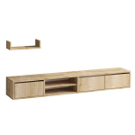 Elutoam&ouml;&ouml;bli komplekt Kalune Design Heka, pruun