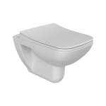 WC-pott Duru 122048, aeglaselt sulguva kaanega