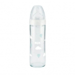 Klaaspudel Nuk First Choice+ 0-6 kuud, 240 ml
