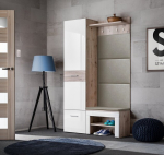 Esikukomplekt Gustavo X, valge/pruun