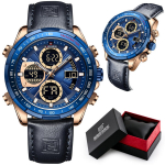Meeste k&auml;ekell Naviforce NF9197L, sinine