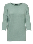 Naiste kampsun ONLGLAMOR Loose Fit 15157920 Chinois Green MELANGE