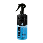 Kahefaasiline juukse- ja habemepalsam Nishman 2 Phase Hair & Beard Condicioner meestele, 400 ml, 400 ml