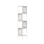 Riiul Songmics, 156,4 x 31,9 x 31,9 cm, beež