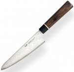 SENZO Black Damascus v&auml;ike santoku, 143 mm