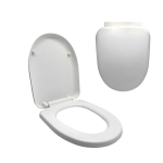 Aeglaselt langev WC-pott EF-8010SD, valge