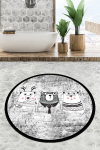 Vonios kilimėlis Three Bears Circle Djt 80