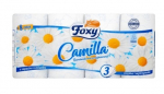 Luksuslikult pehme Camilla 8-roluline pabertualettpaber, Foksas, Camilla 8 vnt. tualetinio popieriaus rulonai