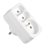 V&otilde;rgujaotur 2x Euro 2P + 1x 2P+0 3500W 230V VA0135 VAYOX
