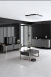 Elutoa m&ouml;&ouml;blikomplekt Kalune Design Luxe, must/kuldne