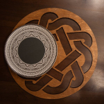 Stalo kilimėlio rinkinys (6 vienetai) Don - Walnut